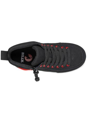 Billy Black/Red Light Ups Classic D|R High Tops Shoes