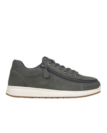 Billy Charcoal Suede Comfort Plush Shoes
