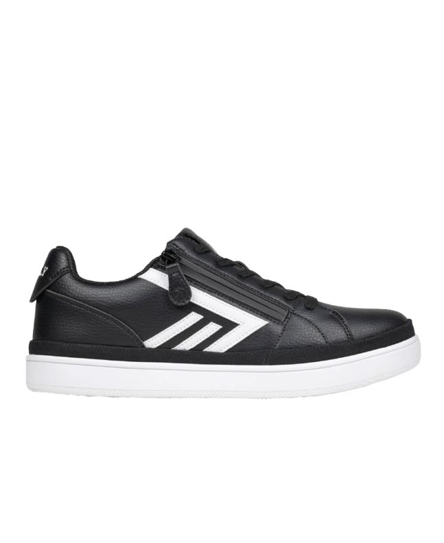 Billy Black/White CS Low Shoes